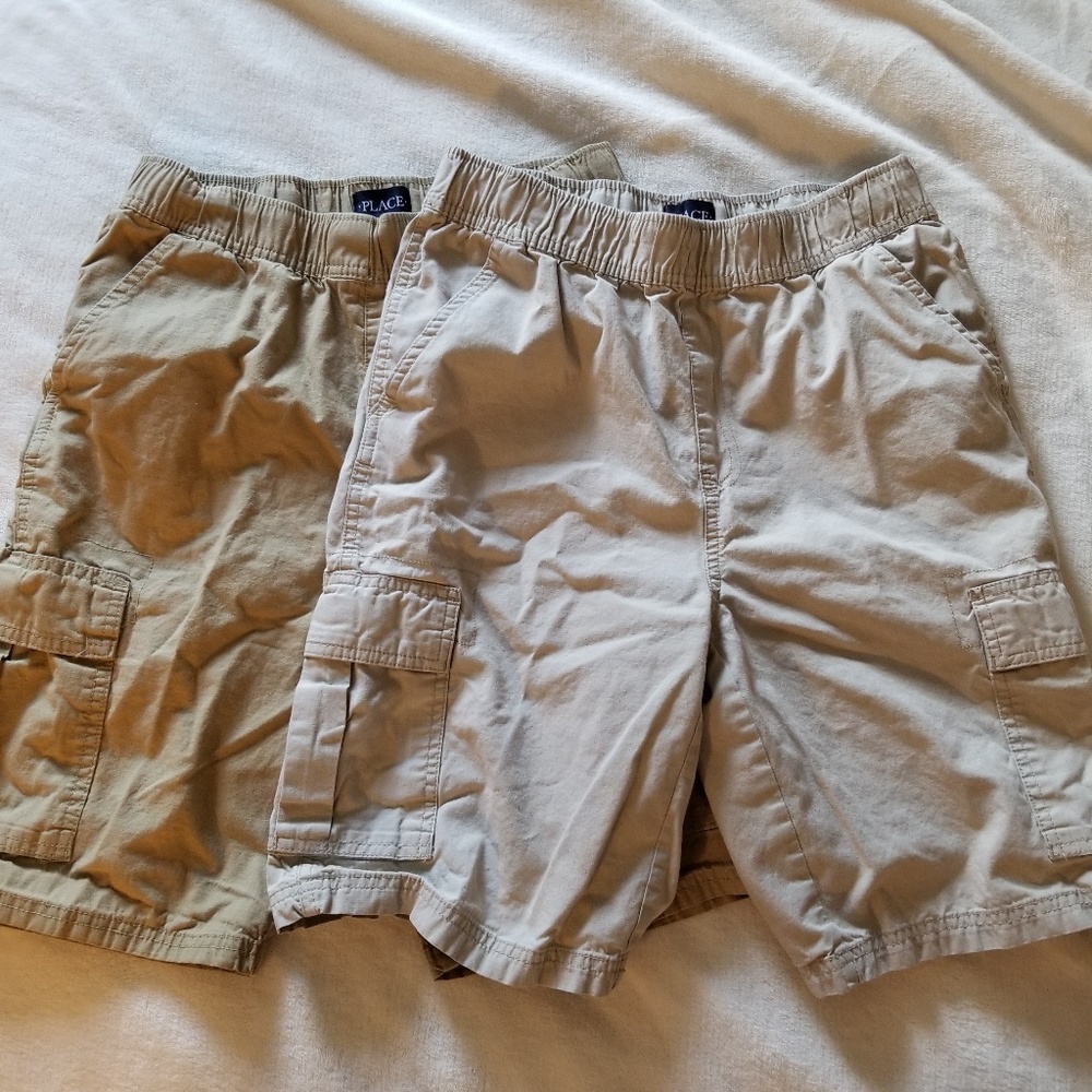 EUC! *2 for!* BOYS size 16 Childrens Place shorts!